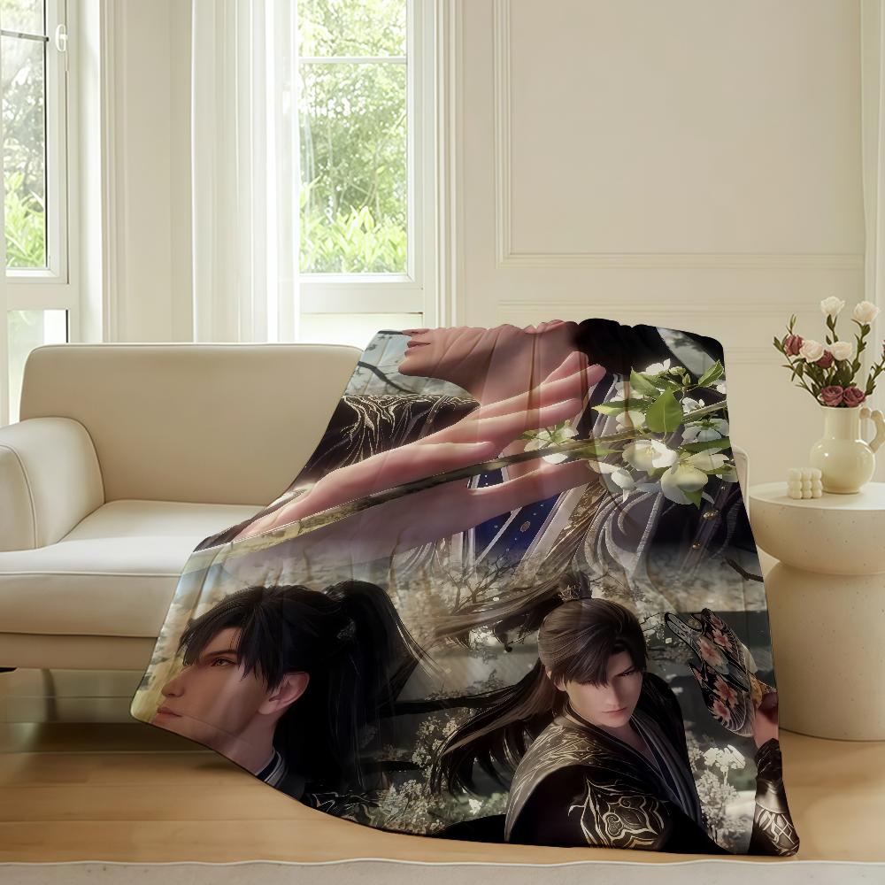 

Zayne Love and Deepspace Game Blanket Warm Soft Suitable For Bedroom Sofa Bed Living Room Office Travel Camping Gifts 100x150cm