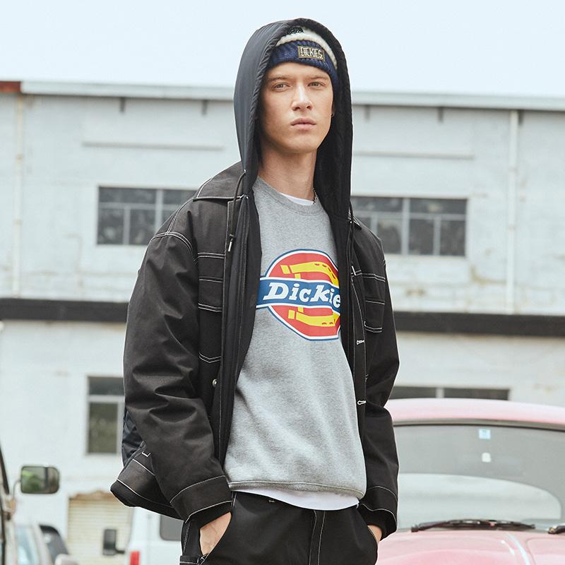 Dickies Puffer Jacket Winter Unisex Black DK009438BLK