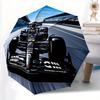 1pc Racing Car Automatic Open/Close Umbrella Sturdy Iron Frame, Compact Travel Umbrella - Perfect Gift for Women, Men, Birthdays009