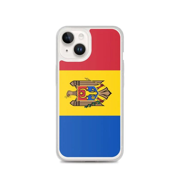 Coque Télephone Drapeau Moldavie - iPhone 14