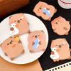 Capybara-förmige Haftnotizen, 300 Blatt, Leicht abreißbar für Studium, Büro, täglichen Gebrauch