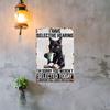 D Flat Vertical Check Out Right Sign  Black  Inch Metal Directional Sign with Arrow Bold White Lettering  PreDrilled