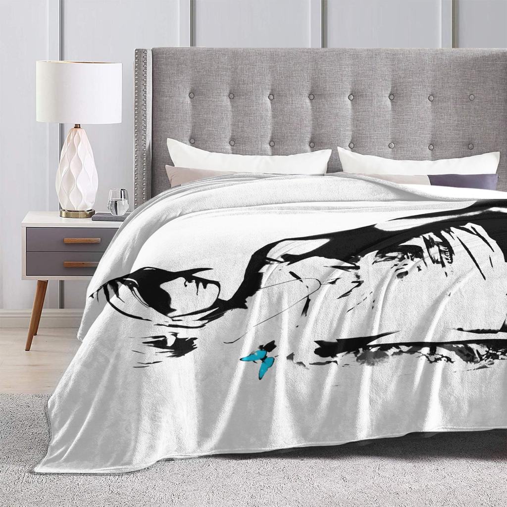 Transparent Life Is Strange Blanket Flannel Ultra-Soft Throw Blankets for Bedroom Sofa Bed Rug