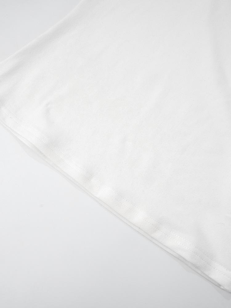 Y25TP032 Women's Solid Color High Neck Short Sleeve Bodycon T-Shirt for Spring/Summer