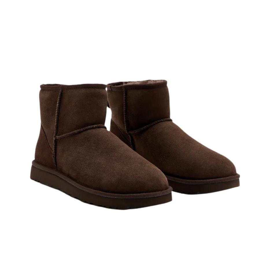 UGG  Classic Mini II Dusted Cocoa Women Sneakers Brown 1016222-DDC