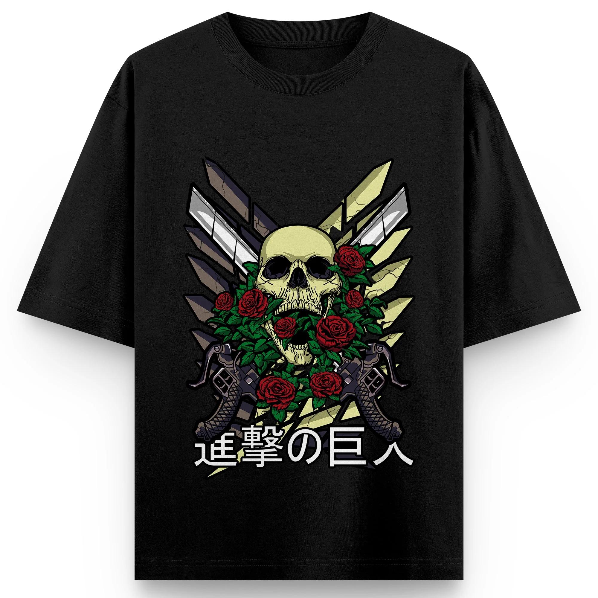 2026 New Attack on Titan Animation Short Sleeve TShirt Wings of Freedom Classic Tee Unisex Summer New Fashion Cotton Top Clothing S