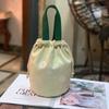 New Canvas Bundle Portable Tote Bag Thermos Cup Braised Cup Protective Bag Thermal Insulation Bucket Bag Handheld Mom Bag
