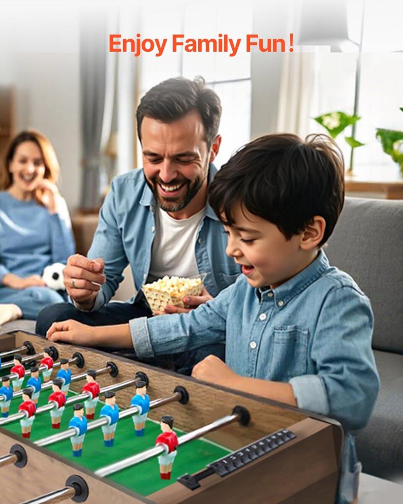 82cm Air Hockey Table 4-in-1 Combo Game Table Foosball Ping Pong Billiard