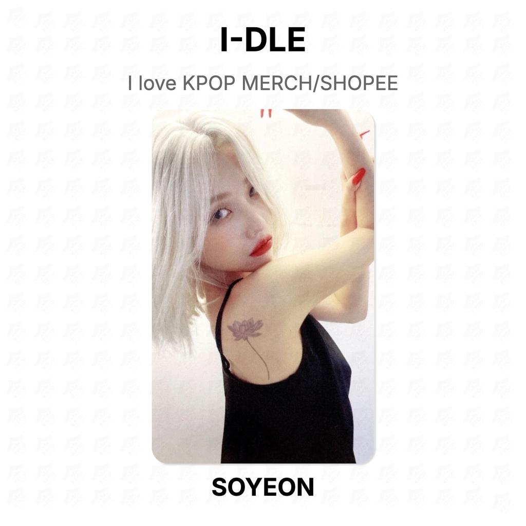 I-DLE אני אוהב/ת KPOP MERCH/SHOPEE קארד צילום רשמי