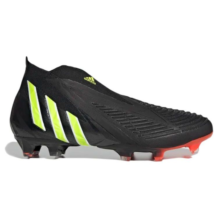 Adidas Predator Edge+ FG Svart Lag Solgul Herre Sneakers Core-Black Solar-Red GW1043