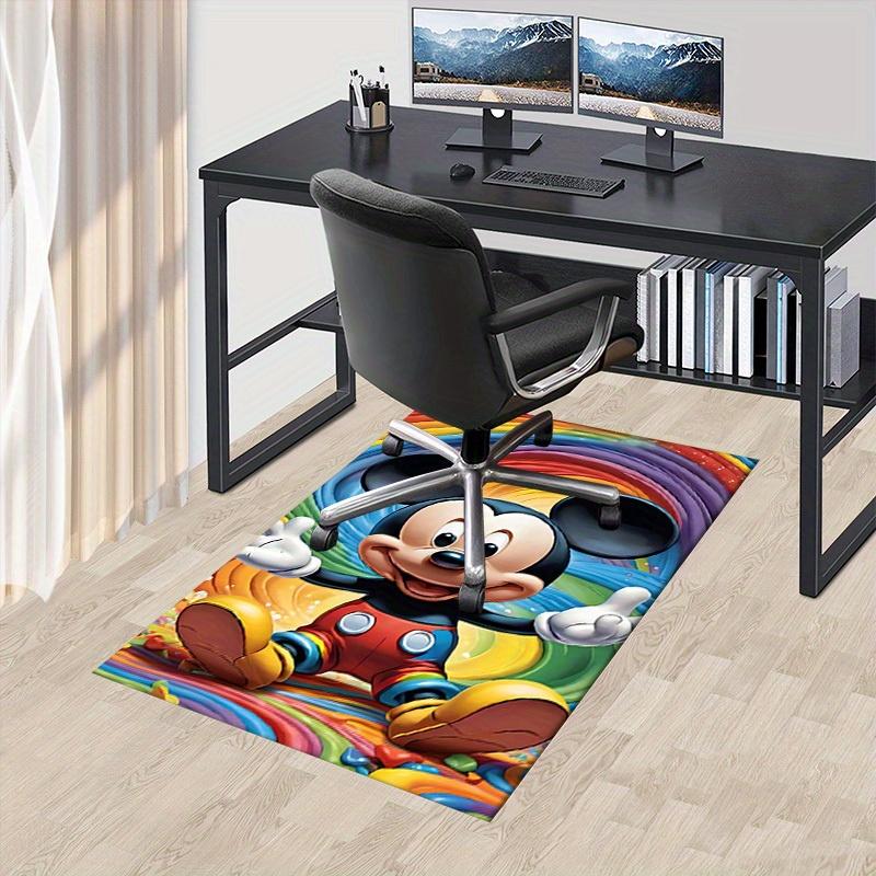 

1pcMickey Mouse Rainbow Office Carpet, Desk Mat, Gift for, Home Decor Rug, Vibrant Colors 60cm by 90cm