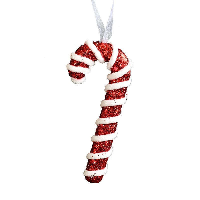 Christmas Candy Ornaments: Candy Cane & Lollipop Tree Decorations