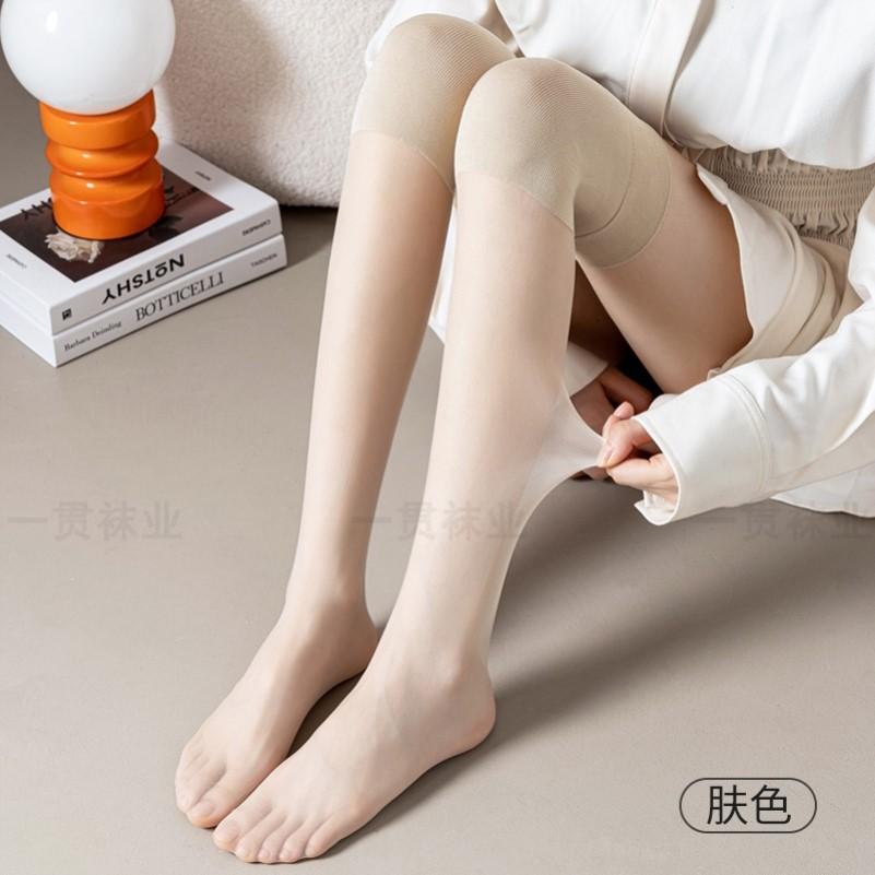 Air Conditioning Knee Pads Stockings Cold Leg Protection Knee Anti-hook Knee Socks Socks Summer Thin Non-slip Stockings