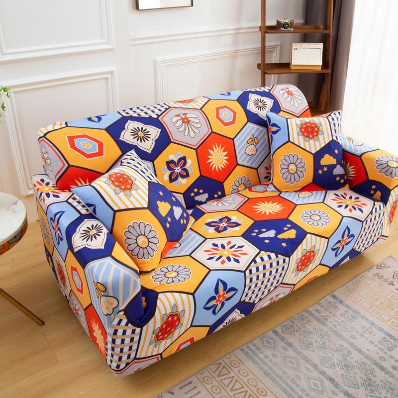 Elastic Sofa Slipcovers Modern Sofa Cover for Living Room Sectional Corner L-shape Chair Protector Couch Cover 1/2/3/4 Seater