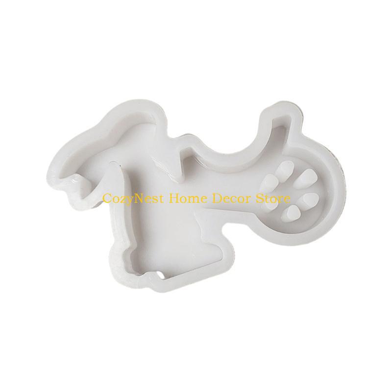 92MF Rabbits Silicone Molds for Candle Soap Making Epoxy Resin Molds