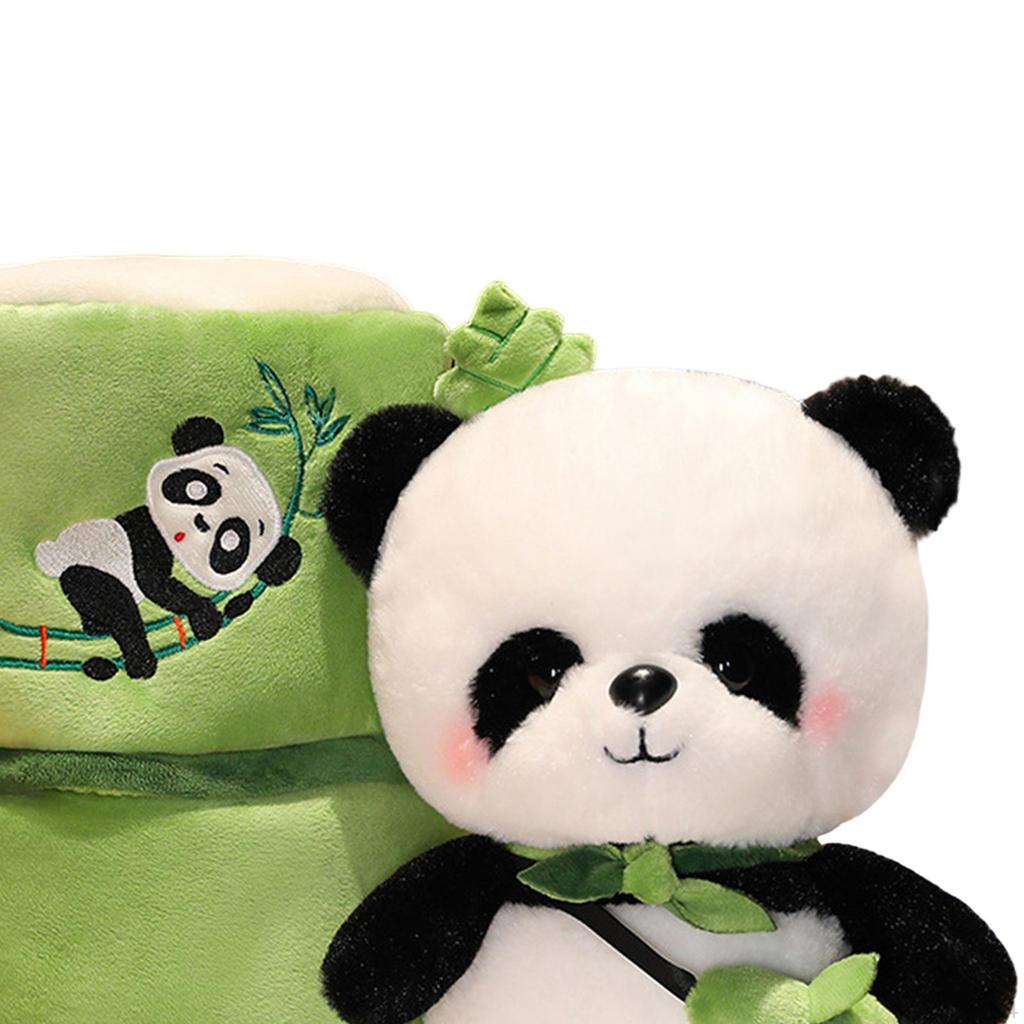 Cartoon Stuffed Panda Toys Gifts Accompany Sleep Toy Living Room Decoration for Teens