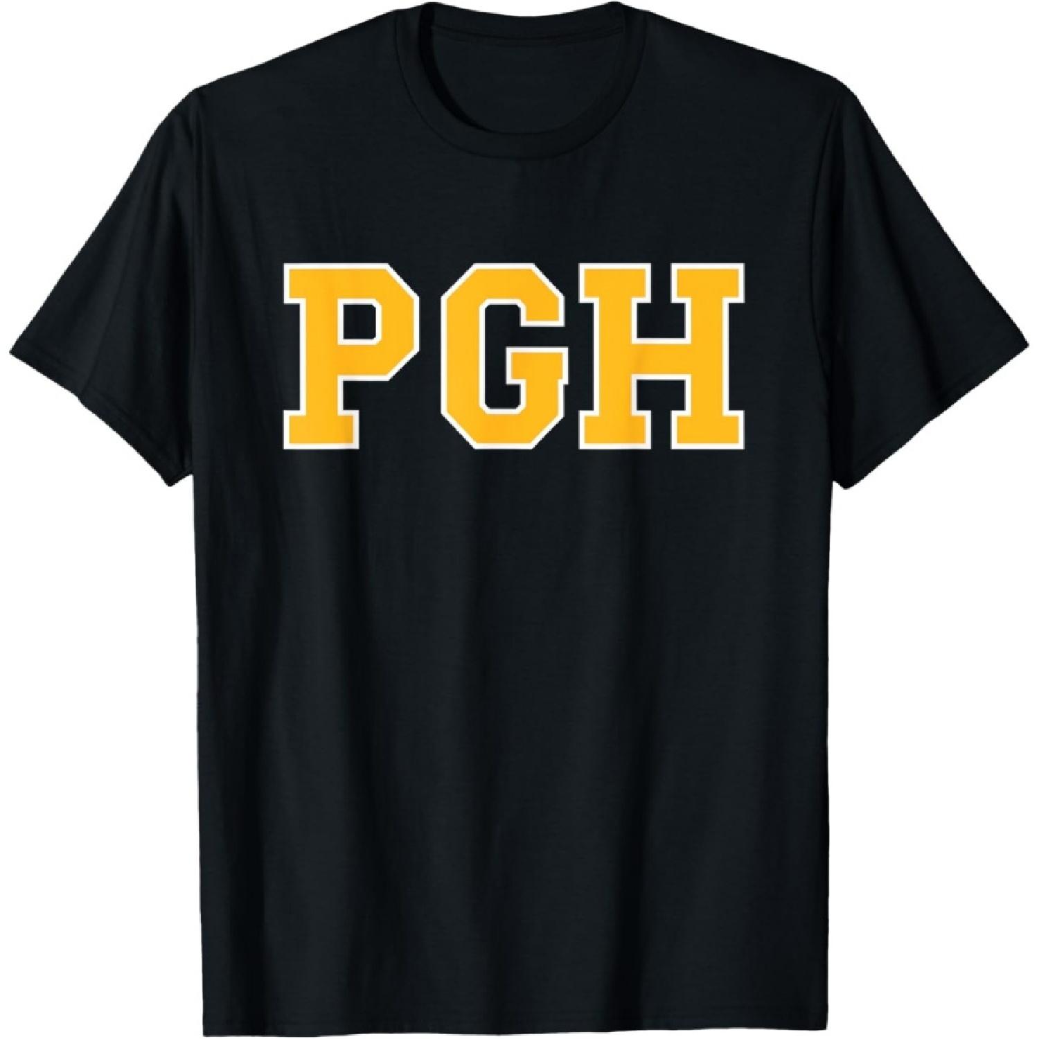 Pittsburgh Pennsylvania Retro PGH Hometown Pride T-Shirt S чёрный