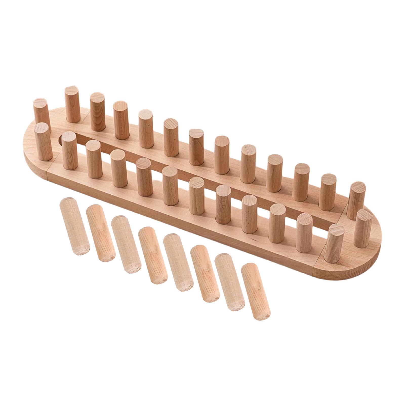 

Wooden Knitting Loom, Sturdy, Easy to Use Yarn Crafts Gifts Portable Chunky Knitting Blanket Loom