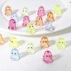 5 Pack Acrylic Specter Shape Beads Clear Handmade Beads Bracelet Craft Finding for Jewelry Making Crafting and Decorations