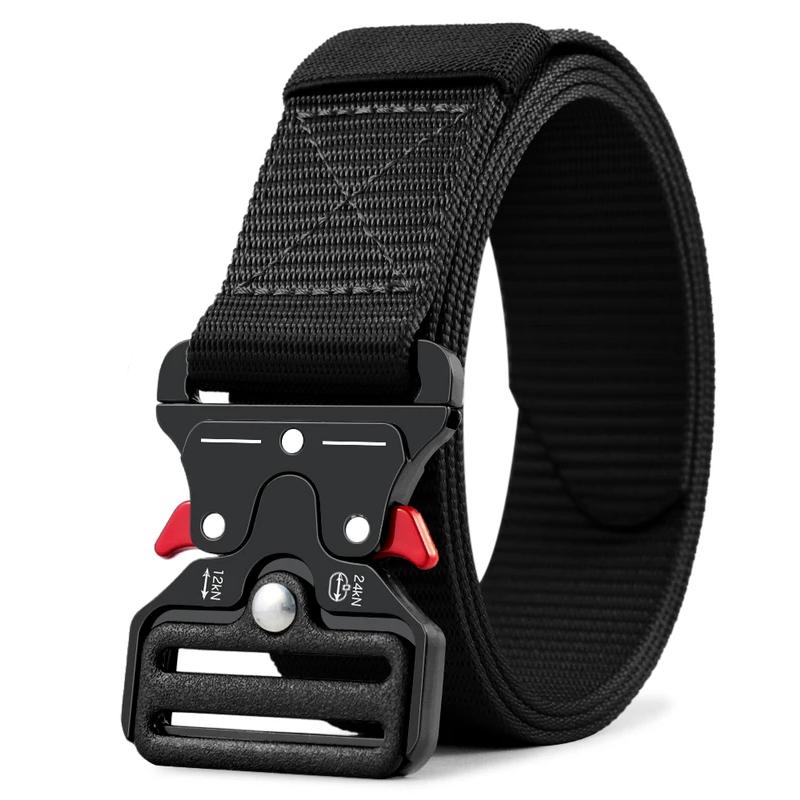 Pasek męski Outdoor Pasek wielofunkcyjny Wysokiej jakości płótno Na nylonowe Męskie Paski luksusowe Pasek sportowy damski do jeansów Paski neutralne