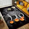 1pc Halloween Ghosts Themed Rug for Home Decor, Non-slip Office Carpet, Chair Mat, Outdoor Mat, Christmas and Halloween Gifts-0731077