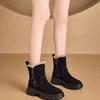 Thick-soled Snow Boots Winter Piled and Thickened  New Northeast Cotton Shoes Heightened Warm Boots