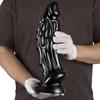 33,5 cm tvarovaný anální kolík Big Black Dildo Fisting Sex Toys Sací XXL pásek na penis na Dick Chastity BDSM Slave Masturbator
