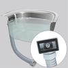 DIY-Installation Überlaufrohr Hauswartung Wasserüberlaufschutz Langlebige Leistung PP-Material