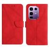 For Infinix Note 50 Pro+ 5G Case Skin Touch Lines Imprinted PU Leather Flip Phone Cover