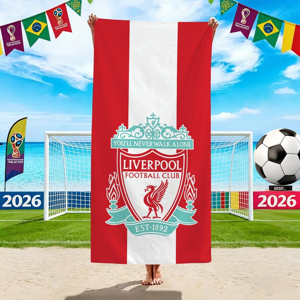 World Cup Beach Towels, Us-Canada-Mexico Football Team Microfiber Quick-Drying Absorbent Bath Towels, Sports Towels