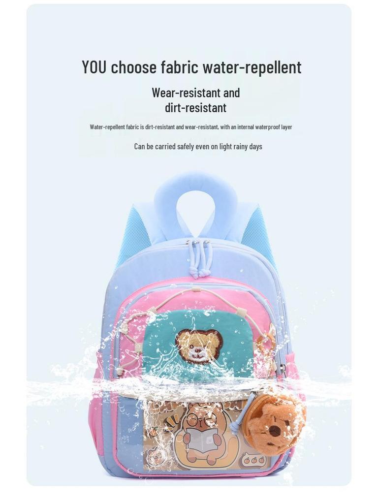 Track 2025 Lightweight Cartoon Kindergarten Backpack for Kids