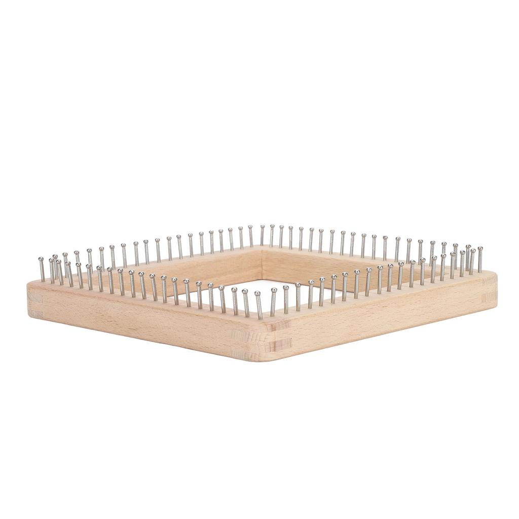 Wooden Knitting Loom Professional DIY Hand Crafted Knitting Board for Weaving Hat Scarf Shawl for