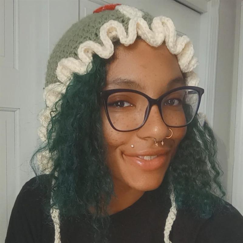 Chapeau Bonhomme en pain d'épices crocheté à la main Chapeau Bonhomme en pain d'épices de Noël