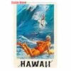 Beach Mermaid Metal Wall Sign for Girls Tiki Bar Hawaii Relax Pub Ocean Happy Place Keep Surfing Home Decor WY