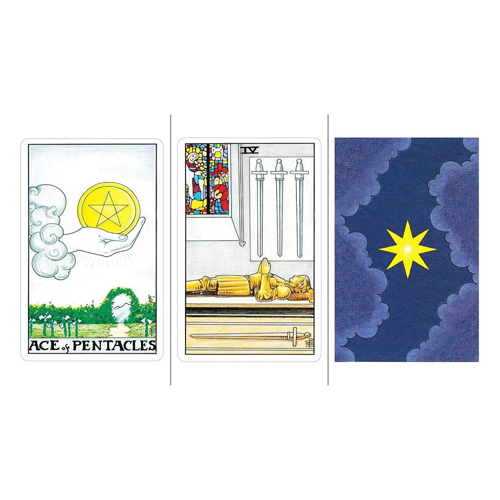 Kancharo 78-Card Tarot Deck [Universal Waite Pocket Tarot Deck] Includes a Japanese Tarot Card Basic Instruction Manual and Pouch (Authentic)