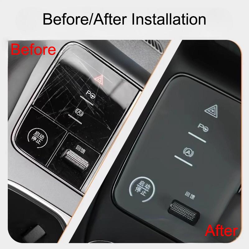 For BYD Sealion 07 EV Center Console Silicone Pad Dustproof Stain-resistant Protective Mat Car Interior Accessories