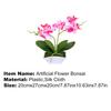 Fake Phalaenopsis Flower Bonsai Lifelike Unique Portable Real Touch Flower for Party