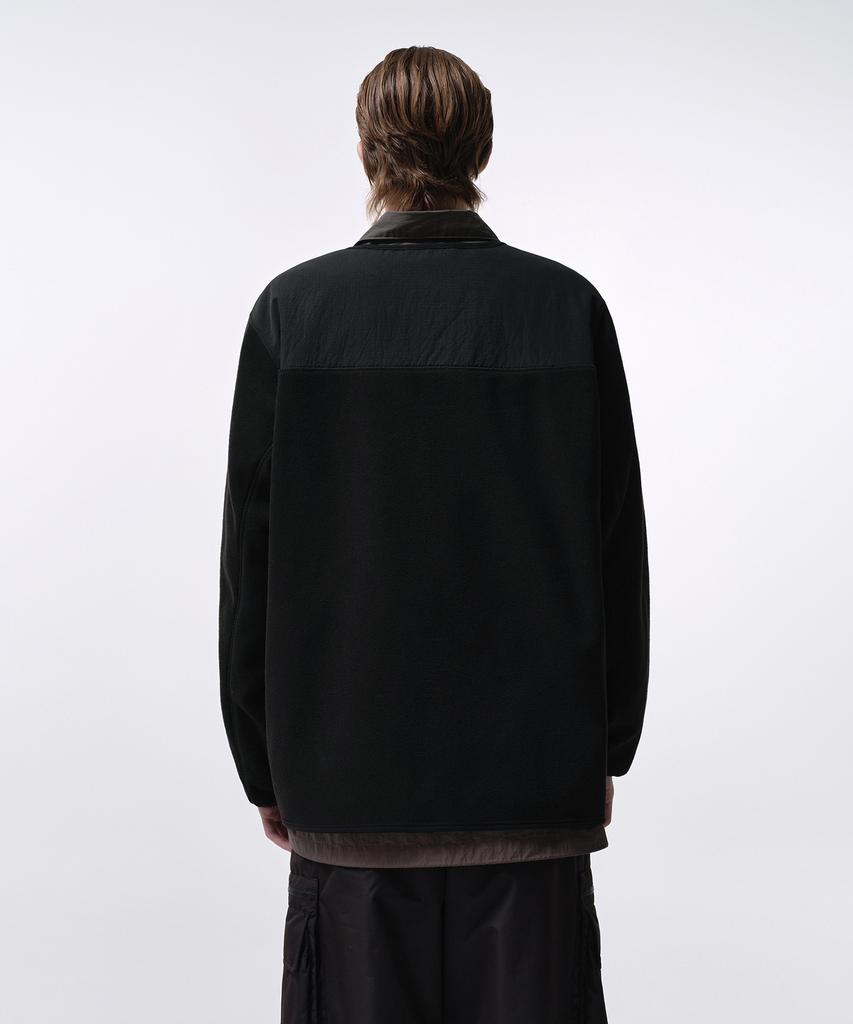 Musinsa Standard [City Leisure] Polar Fleece V-Neck Jacket [Black]