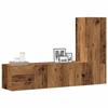 VidaXL Wall-mounted TV Furniture 3 Pcs Old Wood Engineered Wood, TV Bench, Hifi Cabinet, Entertainment Center, TV Buffet, 3328957