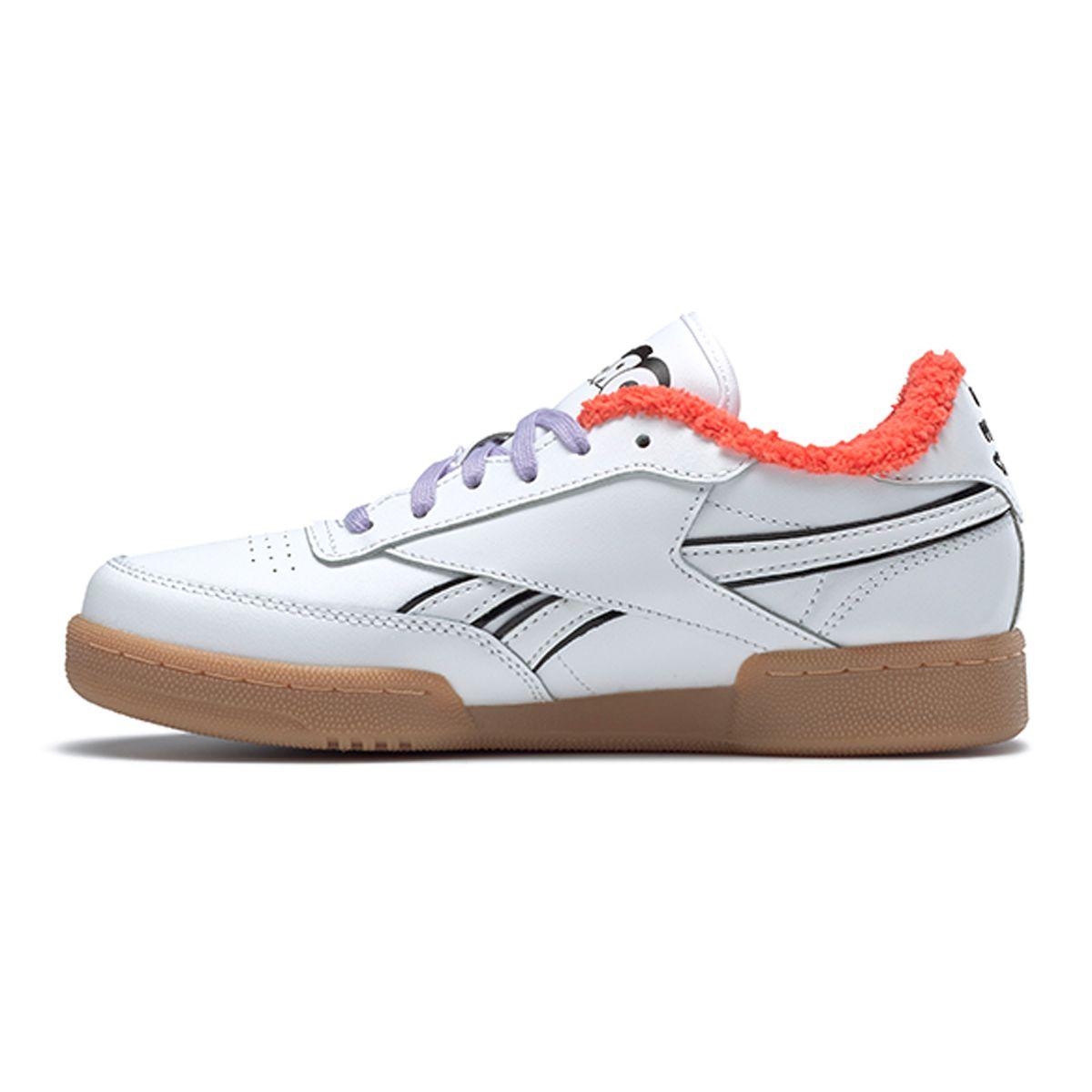 

Детские кроссовки Reebok Tom & Jerry x Club C Revenge Big Kid Droopy White Gum Black H05218