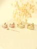 Minimalpiercing 14K Double Or Triple Ring Piercing Earrings S, M