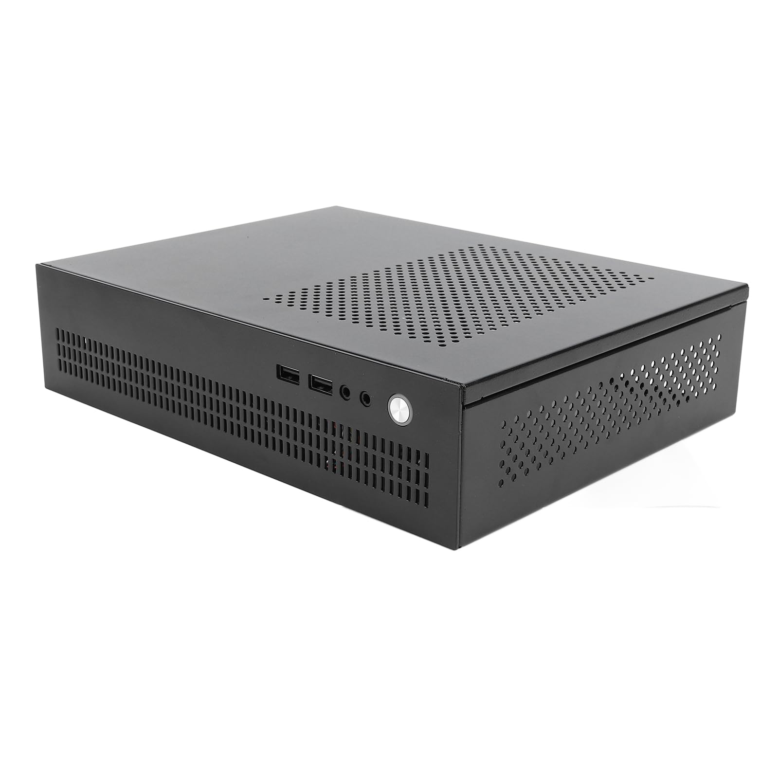 

Невеликий корпус ITX Micro ATX Mini Tower із підтримкою твердотільного накопичувача 50 мм із процесором Корпус ПК з інтерфейсом USB для ігрового комп’ютера, кулер, 2.0 чорний