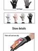 Breathable Ice Silk Fingerless Cycling Gloves for Men & Women - Half-Finger Design for Fitness, Running, and Summer Sports