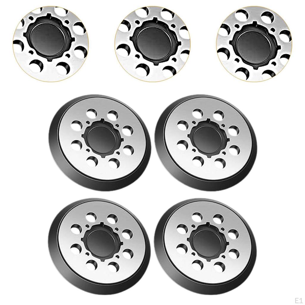 4x Replacement Sanding Pads 5 In 8 Hole for Dwe6421 6421K Dwe6421-b2 Dcw210B