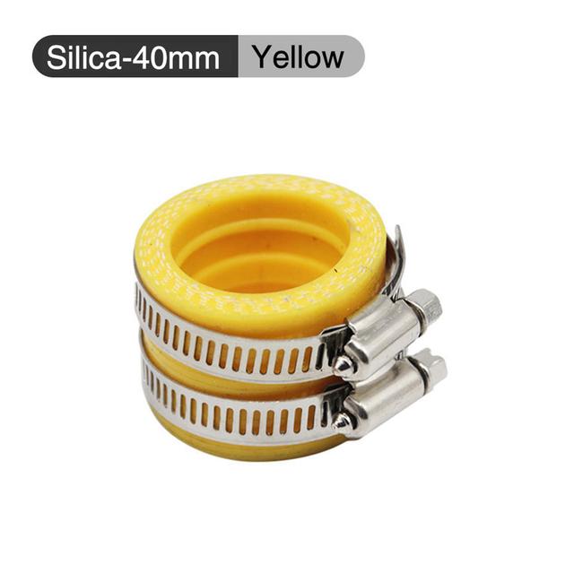 35mm 40 Mm 45mm High Pressure Silicone Motorcycle Carburetor Intake Air Filter Interface Adapter for PE PWK PWM FCR Carburetor