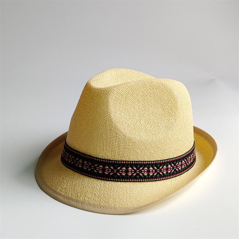 Cappello di Paglia Estivo 2026 Nuovo Cappello di Paglia Francese a Tesa Piatta Elegante Cappello da Sole da Esterno per Donna Cappello Estivo gorras spiaggia