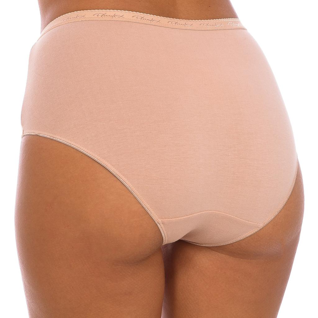 Pachet de 2 chiloți organici bio midi P0AZK pentru femei