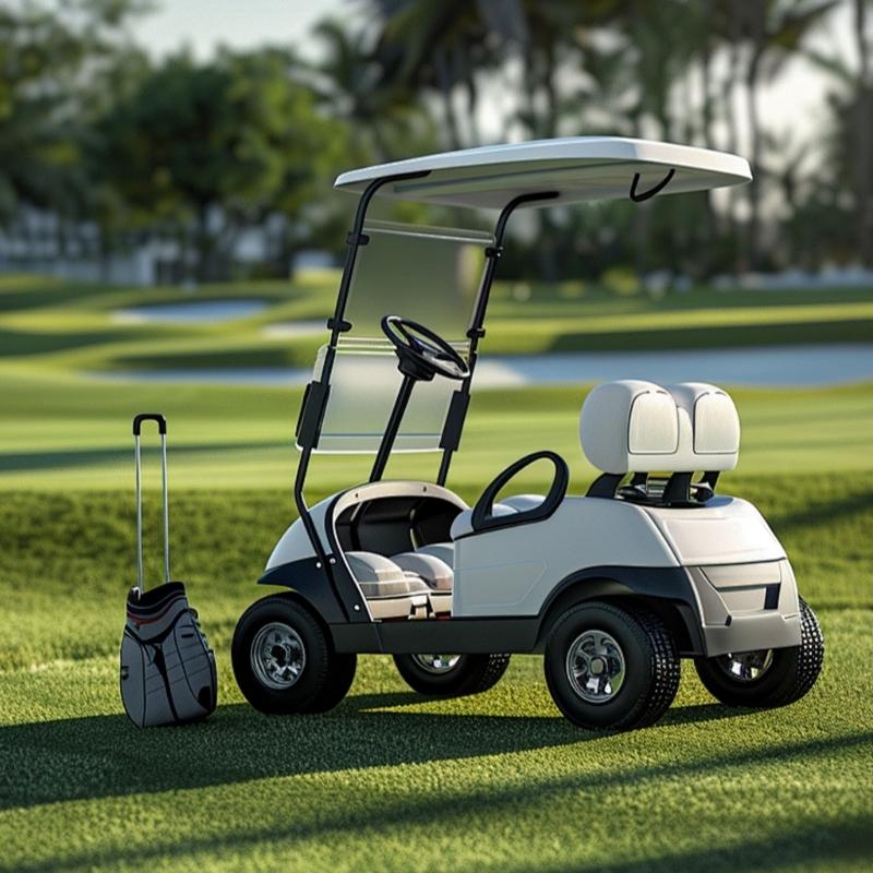 Krytky nábojů pro golfový vozík Lehké Univerzální pro elektrické golfové vozíky Kryt kola pro golfový vozík pro použití v různém terénu