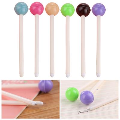 3 pezzi di penne gel colorate da 0,5 mm con punta fine per scrittura fluida e ultraleggera, penne a inchiostro lecca-lecca, materiale scolastico