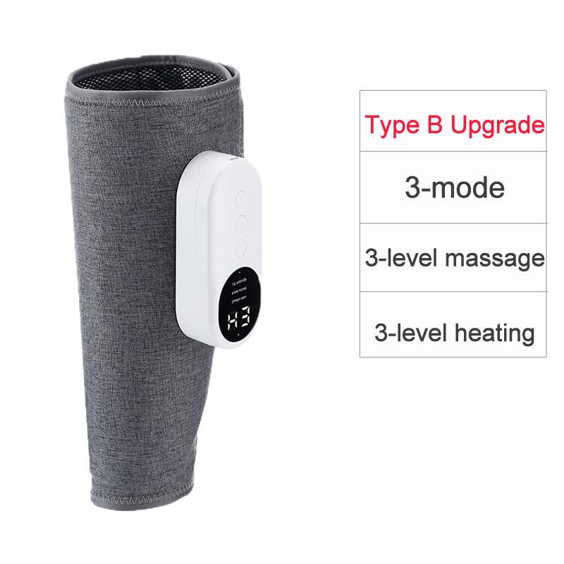 3 Mode Air Pressure Calf Massager Foot Leg Muscle Relaxation Presotherapy Machine Promote Blood Circulation Massage Equipment 1 LEG